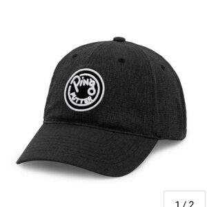 Ping Unstructured Limited Edition Black White Flexfit 110 SnapBack Golf Hat